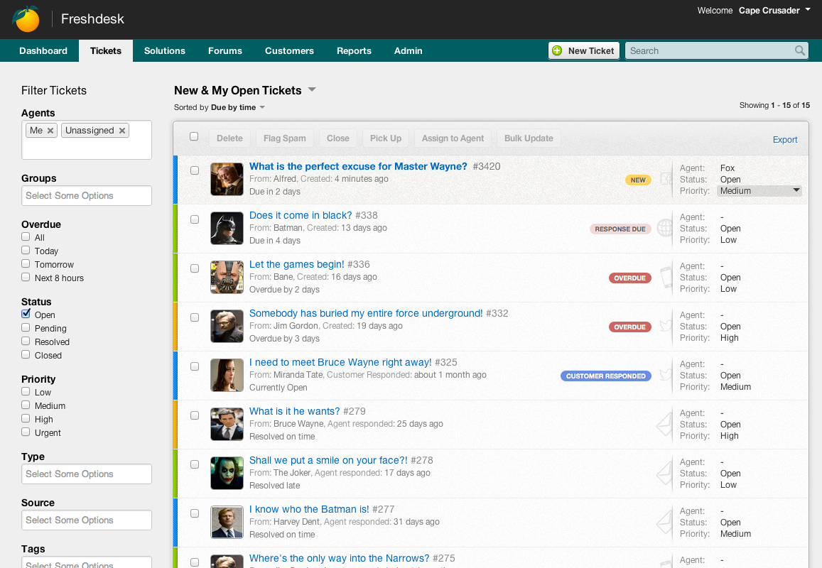 Freshdesk Software Screenshot 2