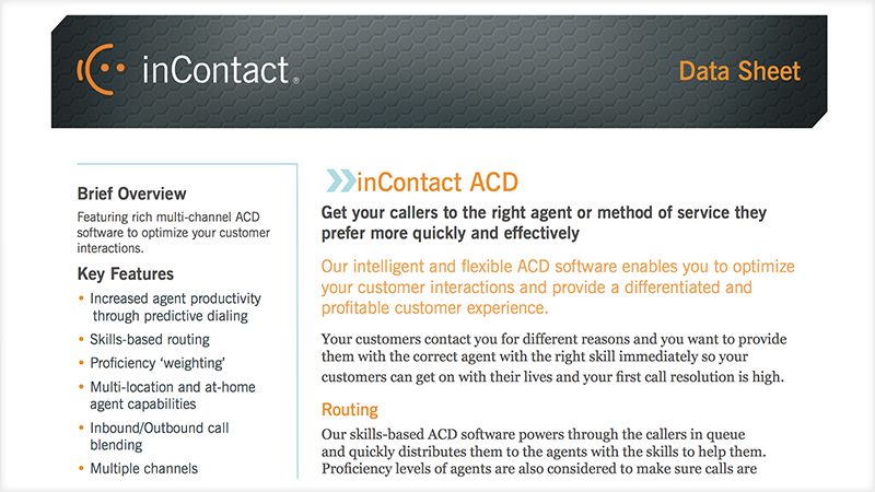 InContact  Software Screenshot 5