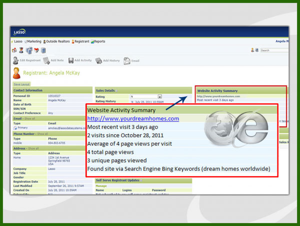 Lasso CRM Software Screenshot 3