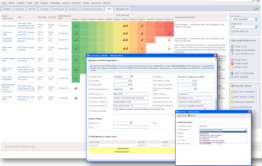 TrackerRMS Software Screenshot 3