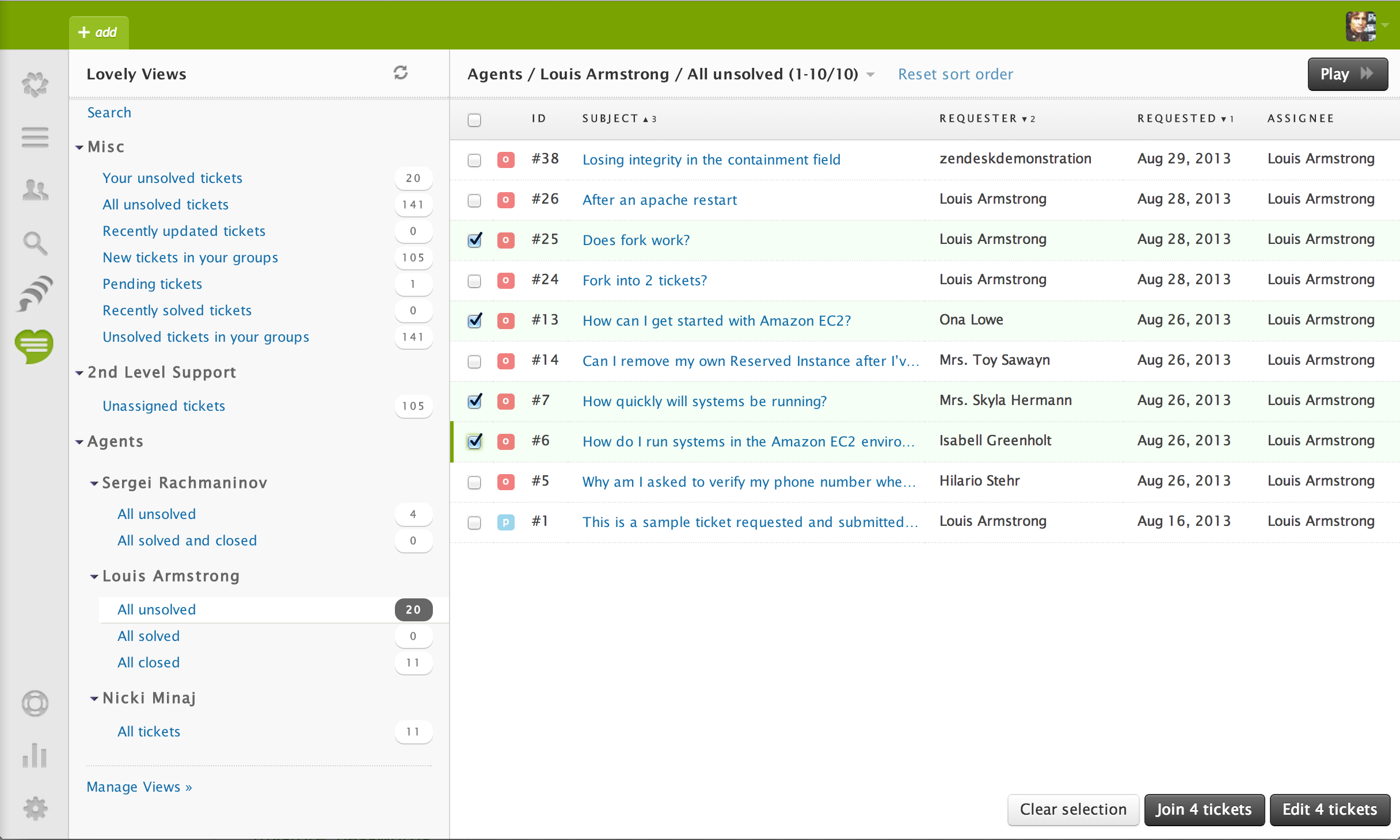 Zendesk  Software Screenshot 2