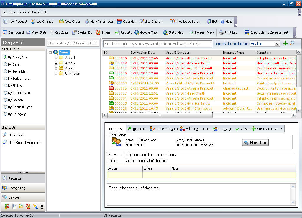 Net Help Desk Software Screenshot 2