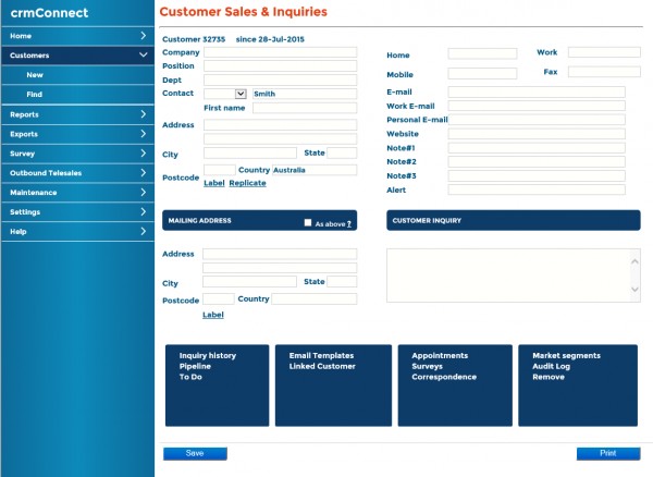 Crm Connect  Software Screenshot 5